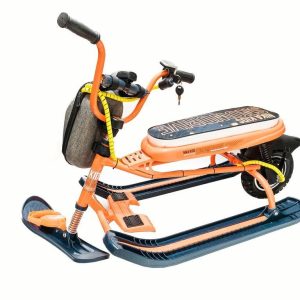 Идея подарка ребёнку: электро-снегокат