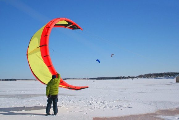 Научиться сноукайтингу в Подмосковье