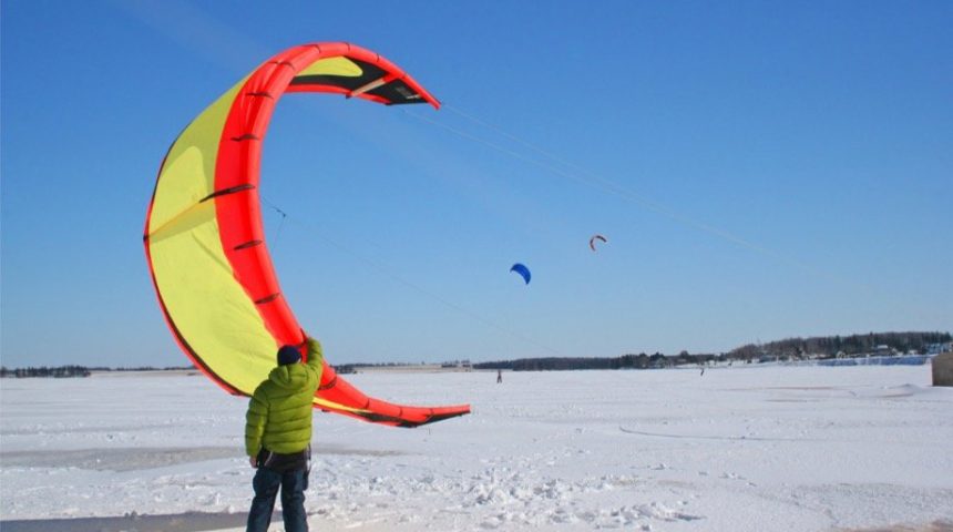 Научиться сноукайтингу в Подмосковье