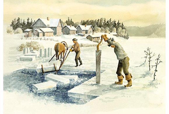 Лунки ДО ледобуров