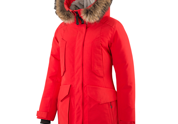 Пуховая куртка-аляска до -50